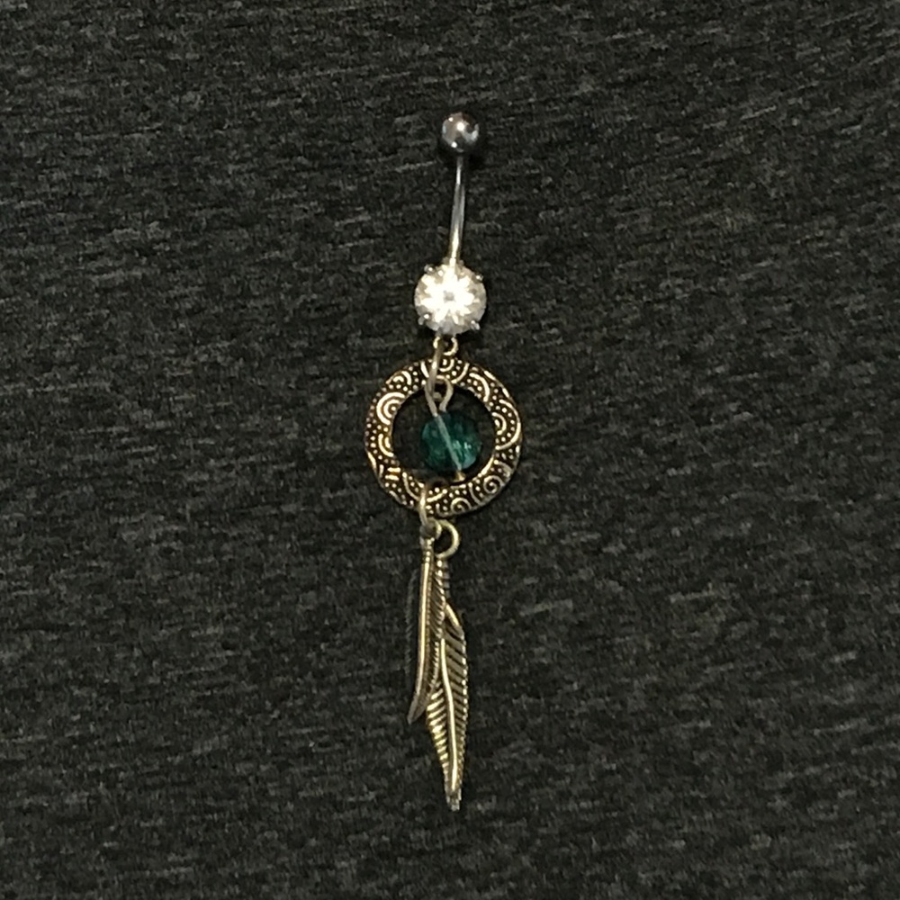 Dreamcatcher belly ring